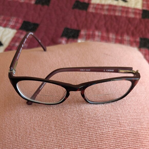 Cole Haan Eyeglasses Frames CH1026 Wine Tortoise 51 17 130 - Picture 3 of 9